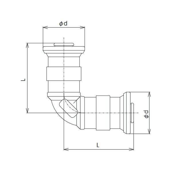 KVK(ケーブイケー) GDLS-13 エルボ...の紹介画像2