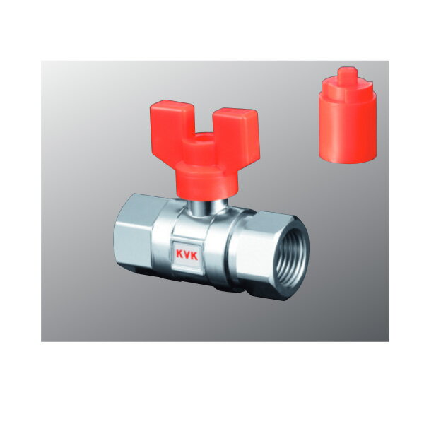 KVK（ケーブイケー）　K242 耐熱ボールバルブRc1/2めねじ×Rc1/2めねじ