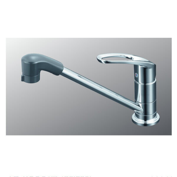 KVK（ケーブイケー）　KM5011UTF 取付穴兼用型・シングル混合栓