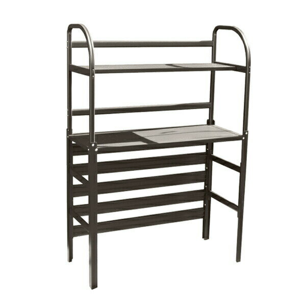 ダイマツ　室外機カバー　二段　AL-BA9038B-2　カラー：茶　アルミ製 [時間指定不可]