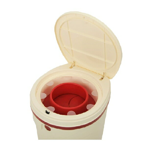 DEO・PAIL デオペールミニ 12L JT7555 おむつ処理ポット 抗菌防臭 専用カセット1個付 アイボリー