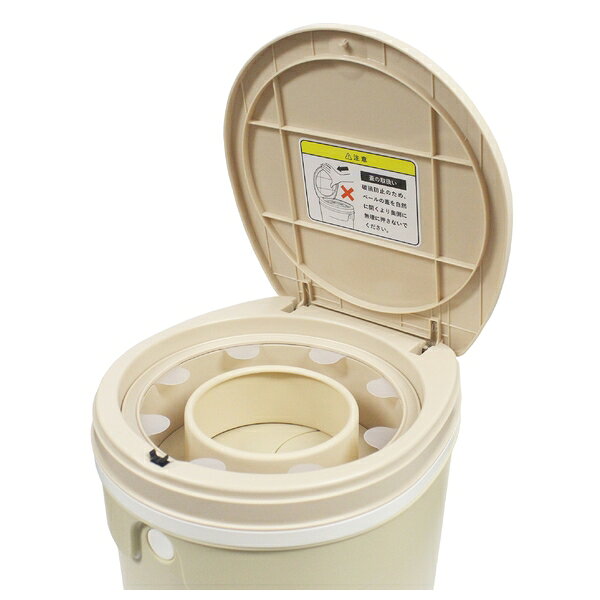 ファーストFACTORYのDEO・PAIL デオペールミニ 12L JT7565 おむつ処理ポット 抗菌防臭 専用カセット1個付 モカ｜アングル2