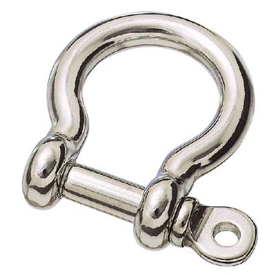 水本機械　ステンレス　オタフクシャックル　品番：BS-4　1個価格　（SUS304）