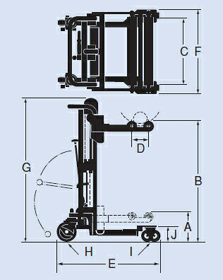 をくだ屋技研(O.P.K)　ロール交換用サントカー　SC-4-12R-1　スチールローラー[法...