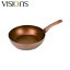 VISIONSʥӥ CP-8815 GOLD Coating IHбǥץѥ28cm ɥ顼