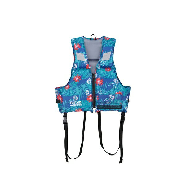 【お得な2個セット】CAPTAIN STAG(キャプテンスタッグ)HULA フローティングベスト 大人用ボタニカル US-3010 | ボタニカル 大人用 反射...