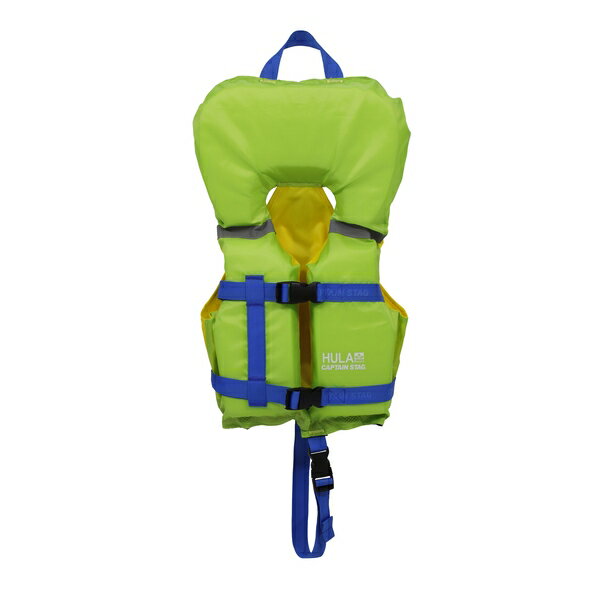 【お得な2個セット】CAPTAIN STAG(キャプテンスタッグ)HULA フローティングベスト幼児用(ライトグリーン) US-3015 | 幼児用 3才 グリ...