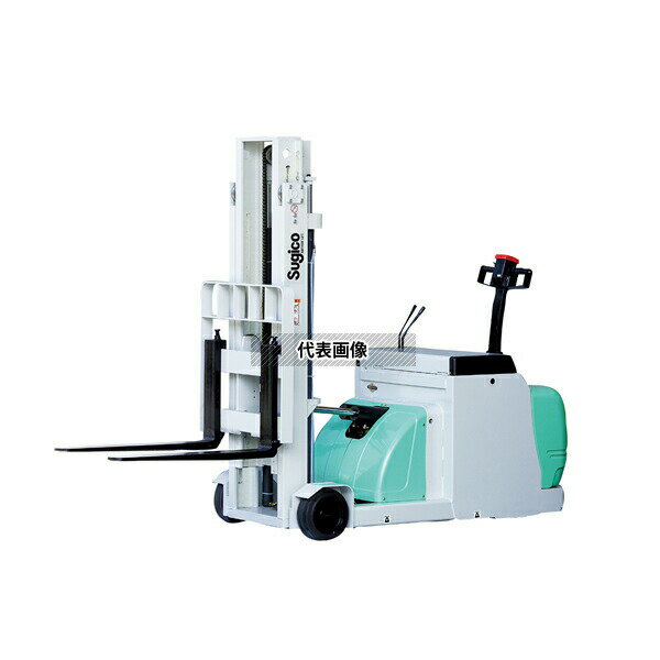 杉国工業(Sugico・スギコー) 電動フォークリフト 3FW1528V ウォーキータイプ 積載能力1400kg [法人限定..