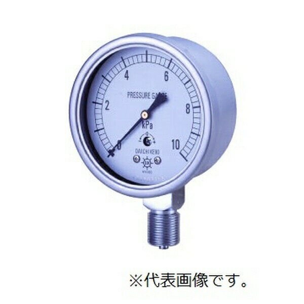 第一計器製作所 微圧計 KPA単記/1000MM AT3/8-75:10KPA