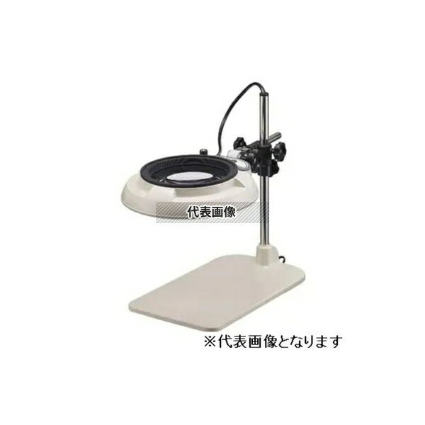 オーツカ光学 新型LED照明拡大鏡 6倍 ENVL-B-6 100〜240V・50/60Hz・Aプラグ