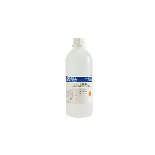 ハンナインスツルメンツ　　塩化ナトリウム標準液/30g/L500ml/本 HI 7081L