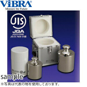 新光電子(VIBRA)　F1CSB-5GJ　JISマーク付基準分銅型円筒分銅　F1級(特級)　5g　非磁性ステンレス製