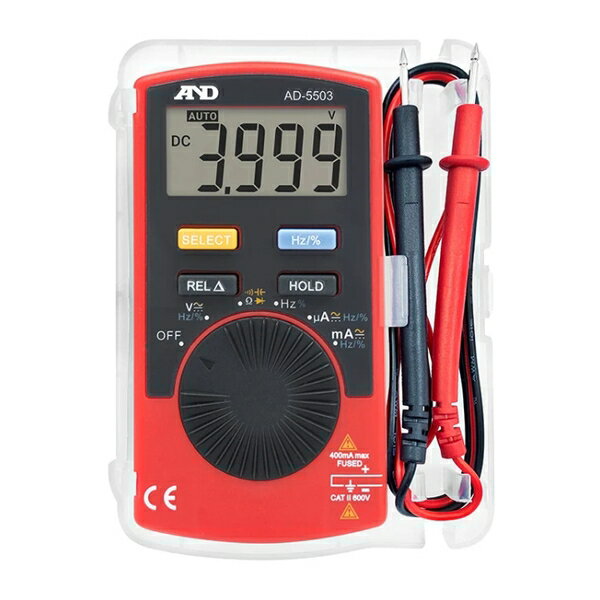 A&D デジタルマルチメータ(AD5503) AD-5503