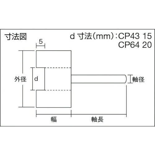 ��TRUSCO �٥٥�ե�åץۥ����� ����60X��40X��6 (5����) 80# CP64(80)(1181327)