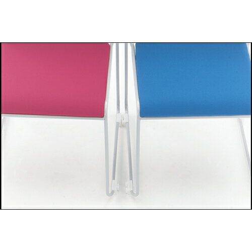 ■TOKIO スタッキング ミーティングチェア NSC-30L マンダリンオレンジ NSC30LMOR(1587637)[送料別途お見積り][法人限定][外直送] [3]