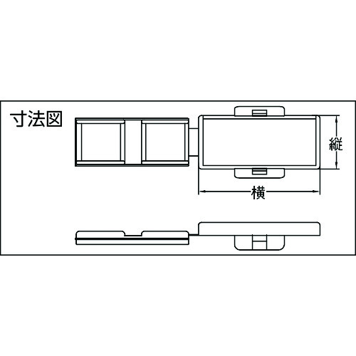 ��TRUSCO �ޡ������ܥå��� Ŭ��ĥ����ˡ30mmX9.5mm (100����) MC1BOX(3842282)
