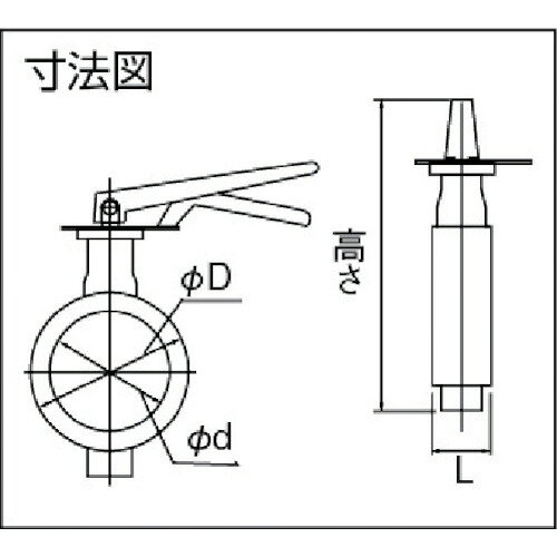 ■巴 700G−1T JIS10K FCD450/SCS14/NBR 65A 700G1T65SN(3890279)