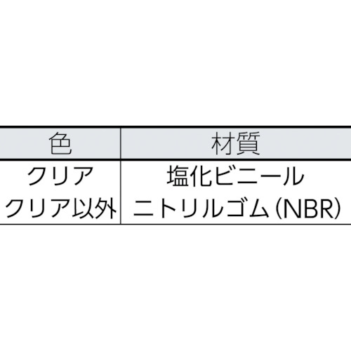 ■TRUSCO 安心クッション L字型 細 10本入り ライトグレー T10AC53(4156668)
