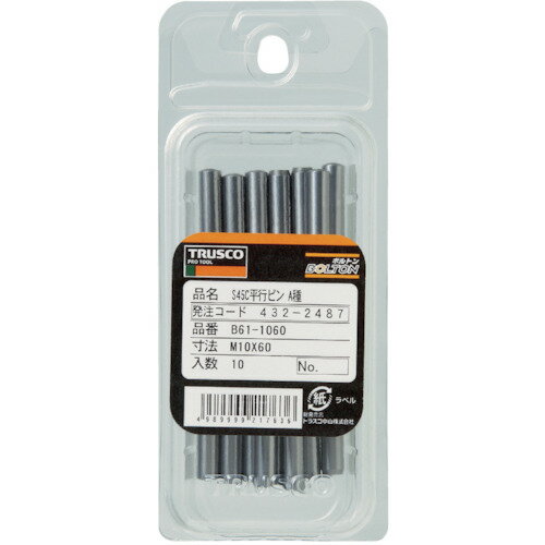 ��TRUSCO ʿ�ԥԥ� A�� ����m6 S45C 8.0��60 10���� B610860(4322428)