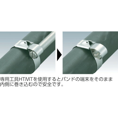 ■PANDUIT MLTタイプ 自動ロック式ステンレススチールバンド SUS316 幅4.6mm 長さ36...