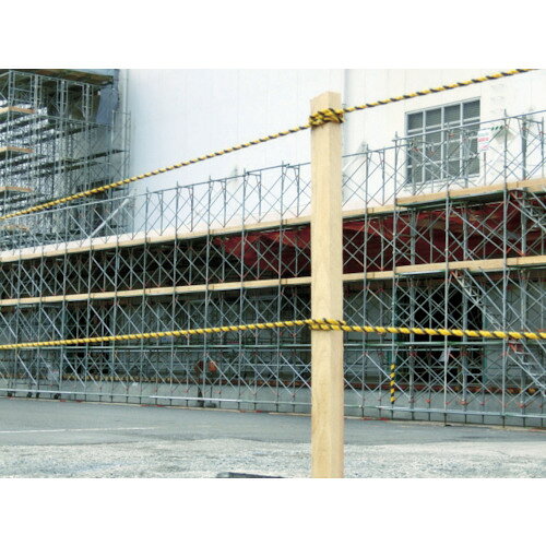 ■TRUSCO 標識ロープ 3つ打 7.5mm×30m R930T(4415752)