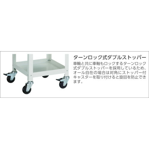 ��TRUSCO �ġ���若�� �С��ǥ��若�� 750X500XH600 2�� �ۥ磻�� BDW672W(4501381)