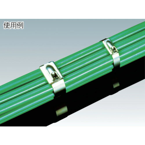 ■PANDUIT MLTタイプ 自動ロック式ステンレススチールバンド SUS304 幅15.9mm 長さ7...