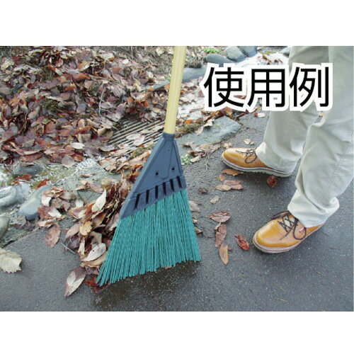 ■コンパル ほうき 強靭ホーキ (大) 幅330×長さ1390mm 007169(8193485)