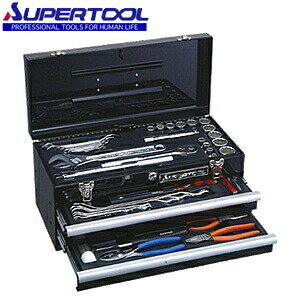 スーパーツール プロ用デラックス工具セット S7000DS　チェストタイプ　2段引出し式