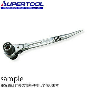 スーパーツール 4サイズラチェットレンチ ショートタイプ 　17・19・21・24mm SRF3