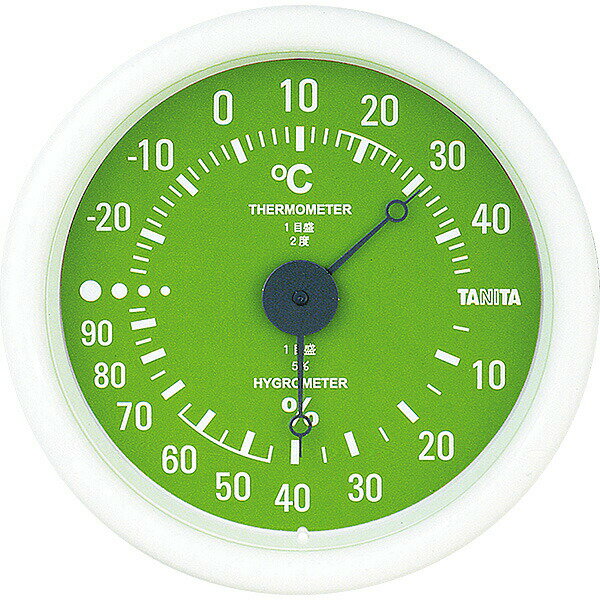 タニタ(TANITA) TT-515-GR 温度計 温湿度計(グリーン)