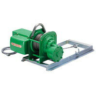 トーヨーコーケン アルミ製瓦揚機用ウインチ MD7T　[法人限定][送料別途お見積り]