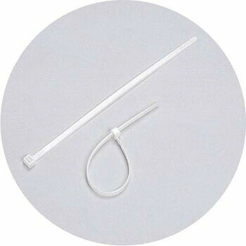 つくし工房 安全標識 9082-S シート取付用インシュロック ガードフェンス用 5mm巾×L200 ナイロン