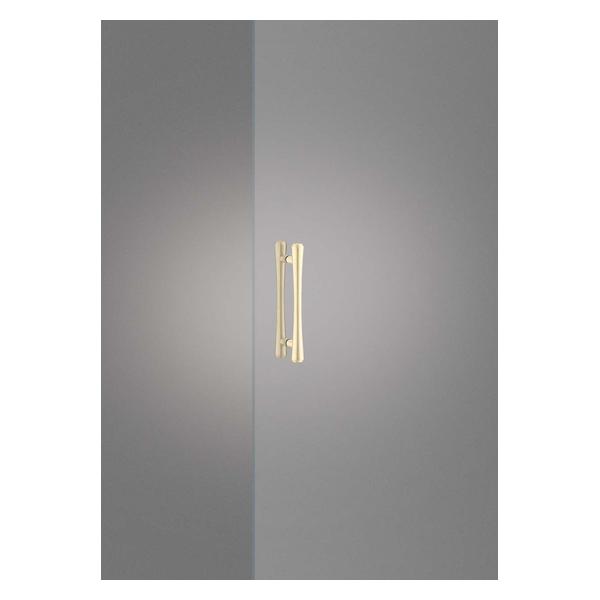 UNION(ユニオン) ドアハンドル 押し棒 G1234-25-115-L300 アルミ スレッドラインペイルゴールド[ネオイズム]