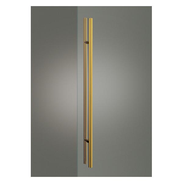 UNION(ユニオン) ドアハンドル 押し棒 G52-15-001-L1200 ブラス ミラー[ネオイズム]