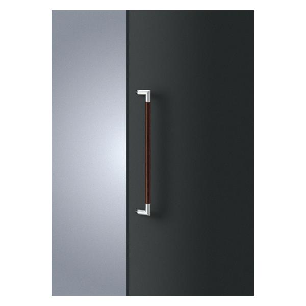 UNION(ユニオン) ドアハンドル 押し棒 T2750-21-702-L600 ユニウッド スコッチ＋ステンレス ヘアライン[ネオイズム]