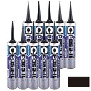 ◆セメダイン POSシールブラック10本入 SM-444 333ml