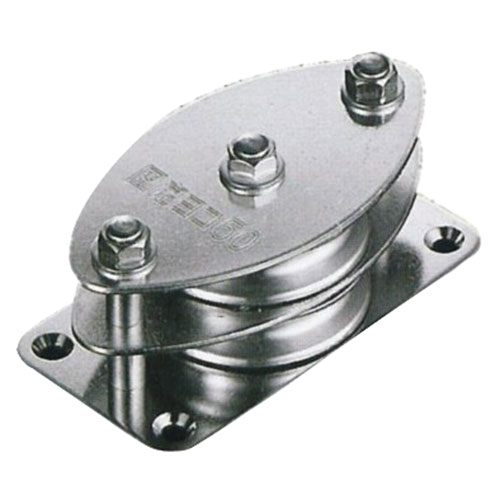 ◆ 固定ブロック ヨコ型 2車 K50-4 50mm