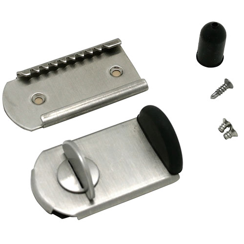 ◆ 日本ロックサービス ファスナーロック鍵付 FN-467 シルバー