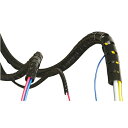 ◆松浦工業 ヘラマンタイトン ヘララップ 耐候 黒色 HWPE8-W 25m