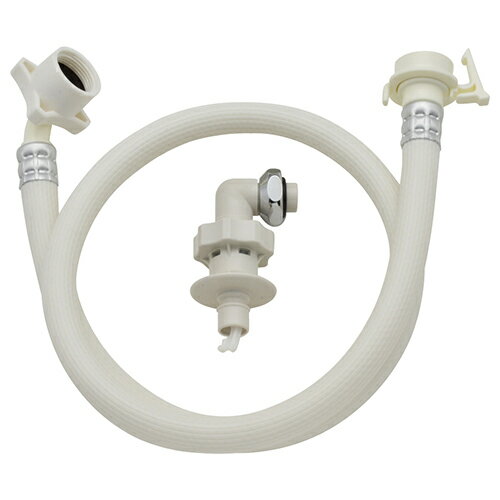 ◆カクダイ GAONA ガオナ 自動洗濯機用 給水ホース 1.0m ワンタッチ給水ジョイントセット (水漏れ防止 ..