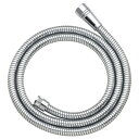 ◆カクダイ GAONA これカモ シャワーホース メタル調 取替用 1.6m(スムーズアダプター付 回りやすい 高級感) GA-FF028