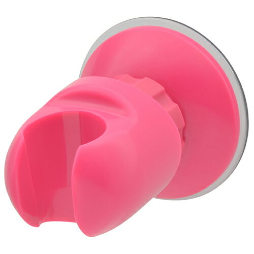 ◆カクダイ GAONA これカモ 吸盤式シャワーフック(ピンク) GA-FP038