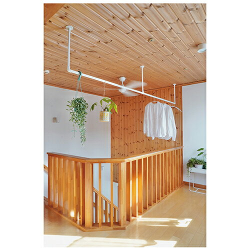 ◆TOSO ハンギングバー 天井付 Cタイプ H-2 W1780mmxH170mm WH