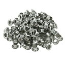 ◆藤原産業 SK11 両面ハトメ玉 アルミ 4mm NO.10MT 100クミ