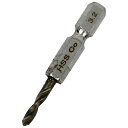 ◆藤原産業 SK11 六角軸コバルトステンレスドリル 極短(メチャみじ) 3.2mm(4)