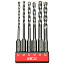 ◆藤原産業 SK11 コンクリートドリルセット SICD-1 6ホングミ