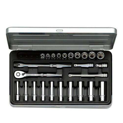 ◆京都機械工具 KTC ソケットレンチセット 6.3 TB2X20