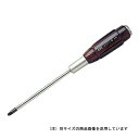 ◆京都機械工具 KTC 木柄貫通ドライバ D12P2-215(4)