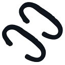 ◆スズキッド スズキット 革面kurokawa用アイパッド2枚入 KKA-004